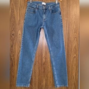 NWOT ASOS Men's Ligth Blue Denim Straight Jeans L32 R 99% Cotton